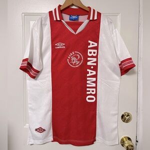 Retro 1994/95 Ajax Home Soccer Jersey